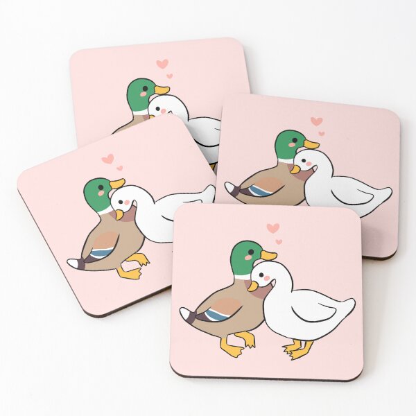 Item preview, Adorable ducks couple in love designed and sold by Yarafantasyart.