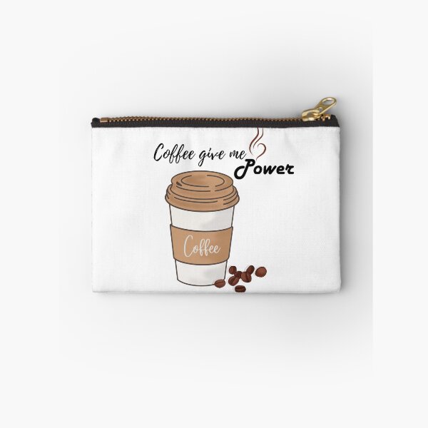 Item preview, Coffee give me Power designed and sold by ParodyPixels ⭐⭐⭐⭐⭐(11k+).