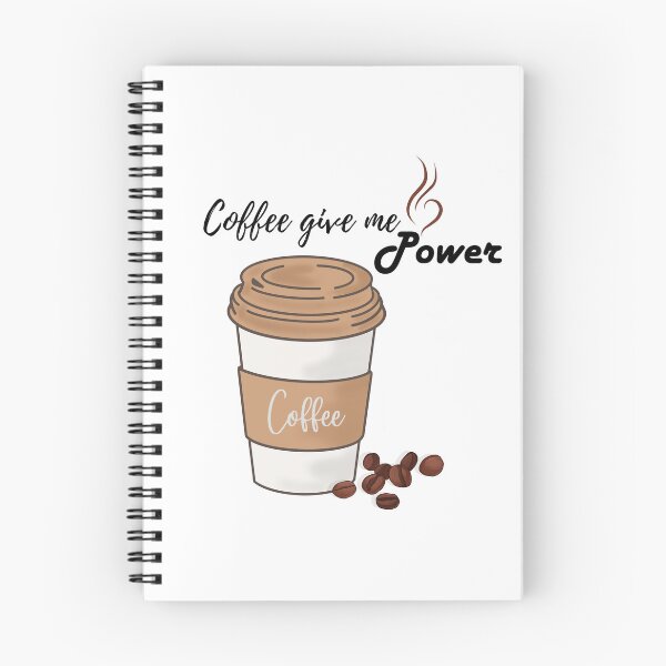 Item preview, Coffee give me Power designed and sold by ParodyPixels ⭐⭐⭐⭐⭐(11k+).