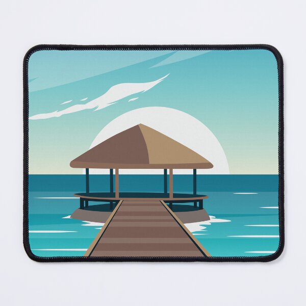 Item preview, Vintage Maldives Travel Poster  designed and sold by studioCake.