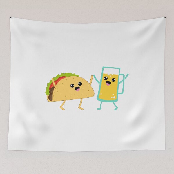 Item preview, Taco y cerveza designed and sold by thingsandthings.