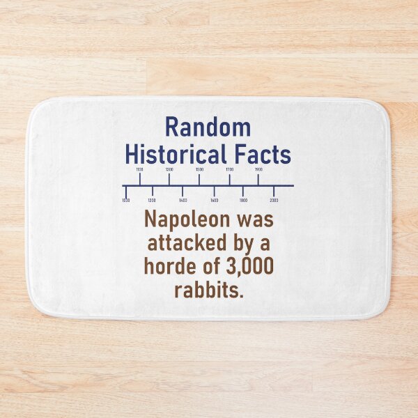 Item preview, Napoleon Was Attacked - History Fact designed and sold by CrankyOldDude.