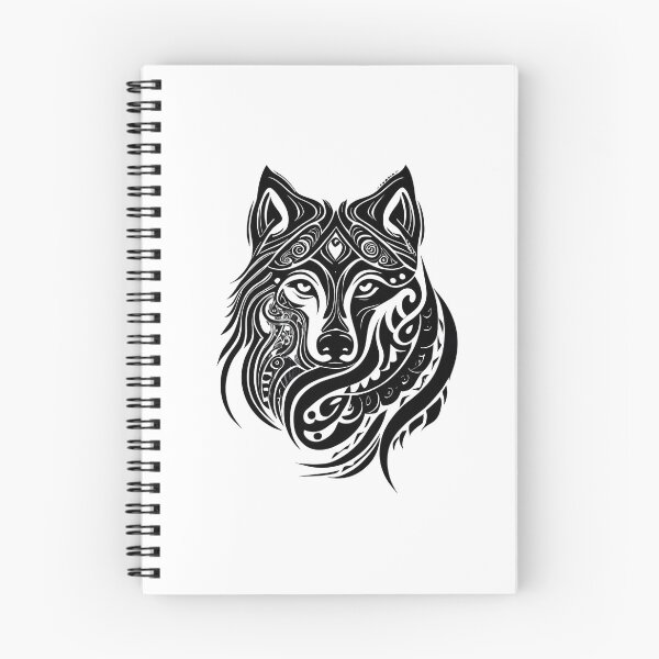 Item preview, Tribal Wolf designed and sold by ShadowAndSlate.