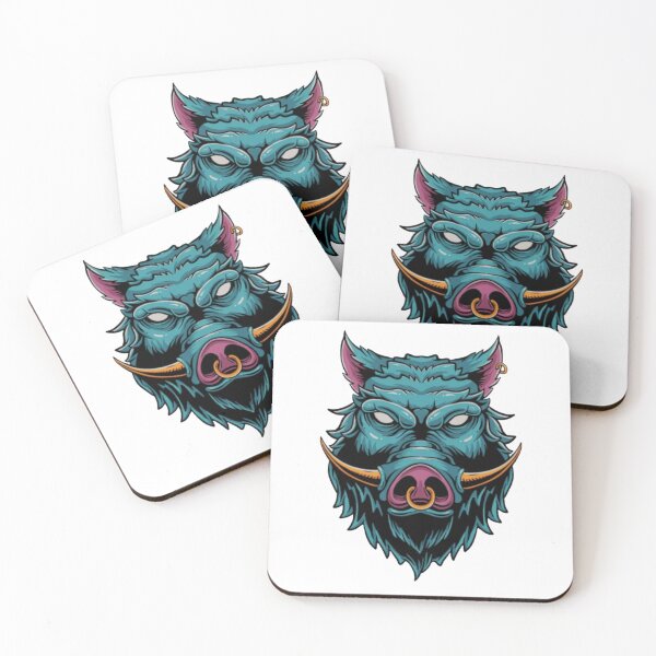 Item preview, Majestic Tusk - Beautiful Boar Head Illustration designed and sold by MediaPOX.
