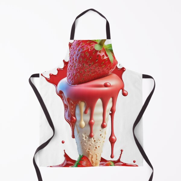 Item preview, A strawberry with a splash of milk on it artwork isolated PNG 3 designed and sold by jetaiart.