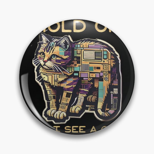 Item preview, Hold on, I see a Cat! designed and sold by HappyBox--.