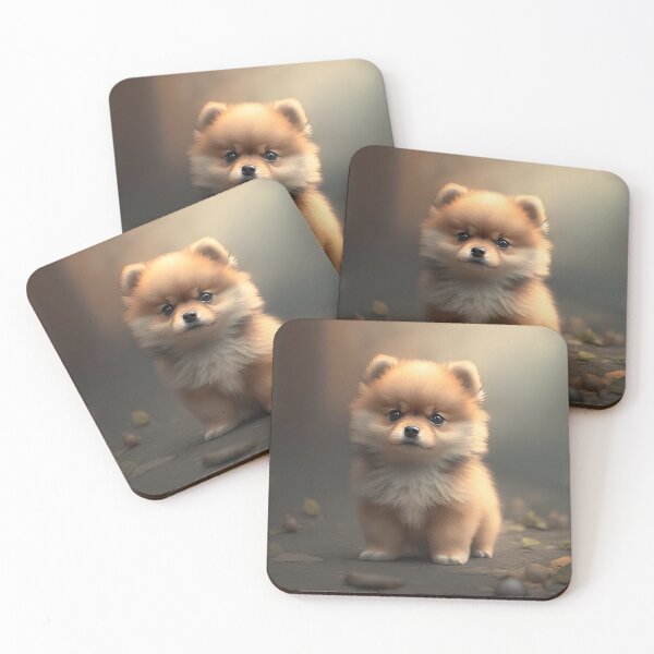 Item preview, Cute Pomeranian Puppy designed and sold by BeautyOcean.