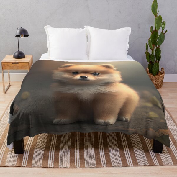Item preview, Cute Pomeranian Puppy designed and sold by BeautyOcean.