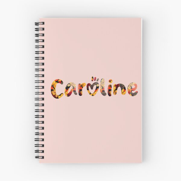 Artikelvorschau, Floral Caroline Name: Caroline Name mit Blumen entworfen und verkauft von ABCDEmily ©.