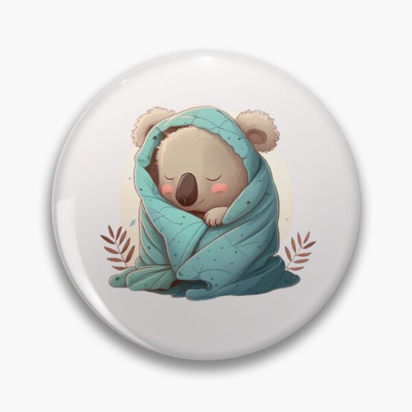Item preview, Snooze Therapy with Koala designed and sold by KukiStickers.