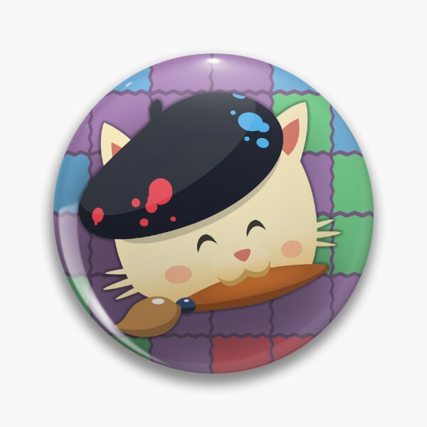 Item preview, Hungry Cat Nonogram Logo designed and sold by Tuesday Quest.