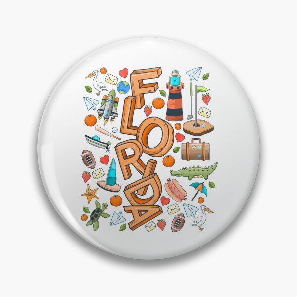 Item preview, Florida Color Doodle designed and sold by NomadicQuest.