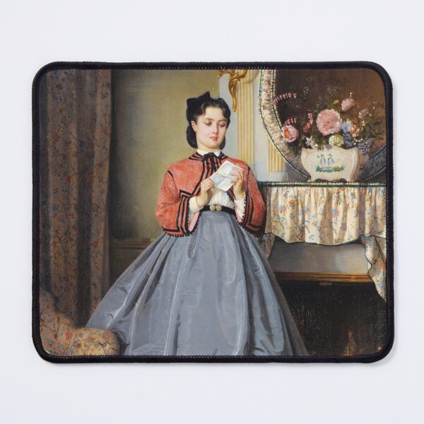 Item preview, The Love Letter (1863) - Auguste Toulmouche designed and sold by SALON DES ARTS.