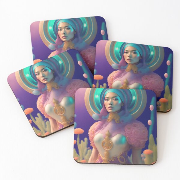 Item preview, Pua Mahina, Women of the Land of Mu designed and sold by zombiezoanthid.
