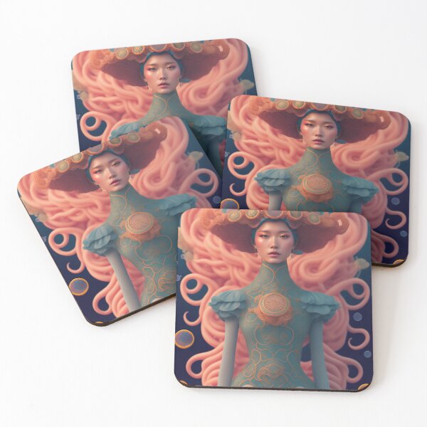 Item preview, Noelani Kamea, Women of the Land of Mu designed and sold by zombiezoanthid.