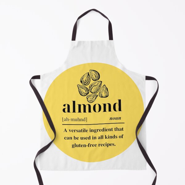 Artikelvorschau, Gelbe Design-Mandel: Eine vielseitige Zutat, die in allen Arten von glutenfreien Rezepten verwendet werden kann. entworfen und verkauft von Paul Corps.