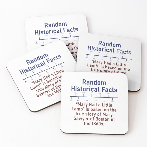 Item preview, Mary Had A Little Lamb - History Fact designed and sold by CrankyOldDude.