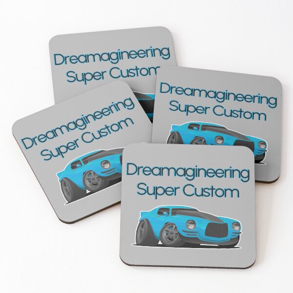 Item preview, Dreamagineering Super Custom Muscle Car Only in Your Imagination designed and sold by FuddalanDesigns.