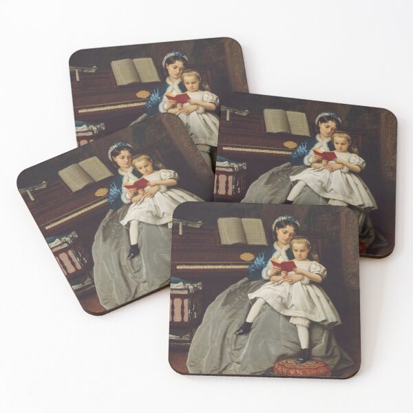 Item preview, Reading Lesson (1865) - Auguste Toulmouche designed and sold by SALON DES ARTS.