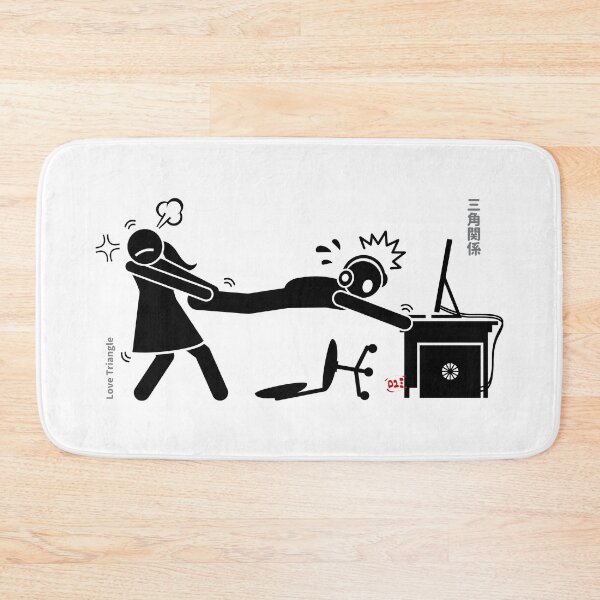 Item preview, Gamer Love Triangle (Japanese: Sankakukankei 三角関係) / RoYuMi Gaming designed and sold by royumi.