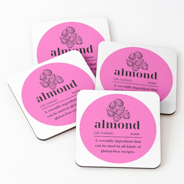 Item preview, Pink Design Almond: A Versatile Ingredient That Can Be Used In All Kinds Of Gluten-Free Recipes. designed and sold by Paul Corps.