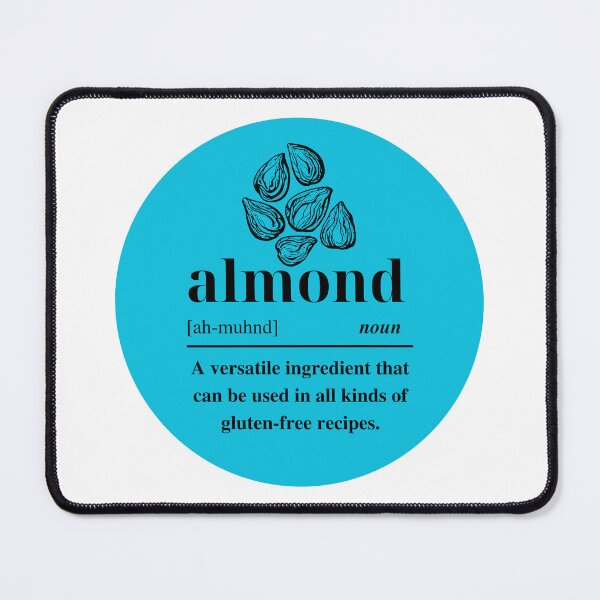 Item preview, Light Blue Design Almond: A Versatile Ingredient That Can Be Used In All Kinds Of Gluten-Free Recipes. designed and sold by Paul Corps.