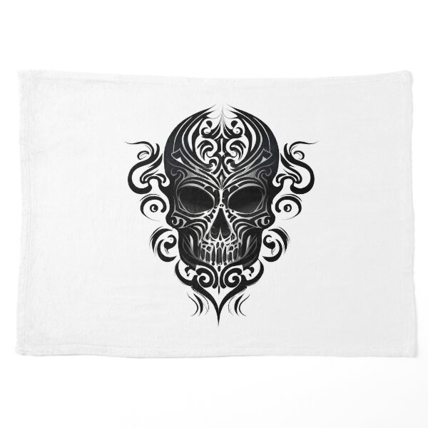 Amazon.com: Lunarable Tattoo Bandana, Skull Tribal Motifs, Unisex Head and  Neck Tie : Clothing, Shoes & Jewelry