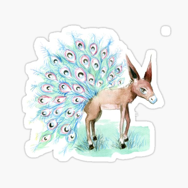 Donkpea Sticker