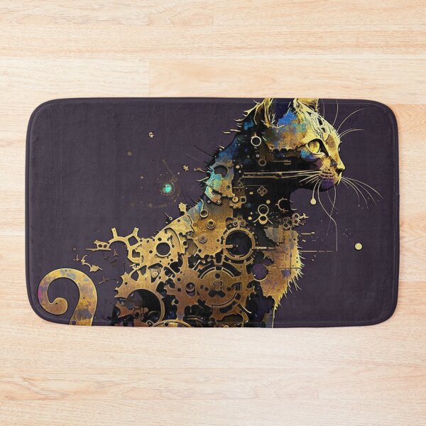 Item preview, Steampunk Animals - Mechanical Cats #24 designed and sold by MindAsylum.