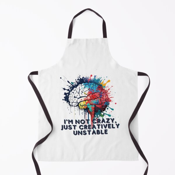 Item preview, Creatively Unstable Brain designed and sold by KukiStickers.