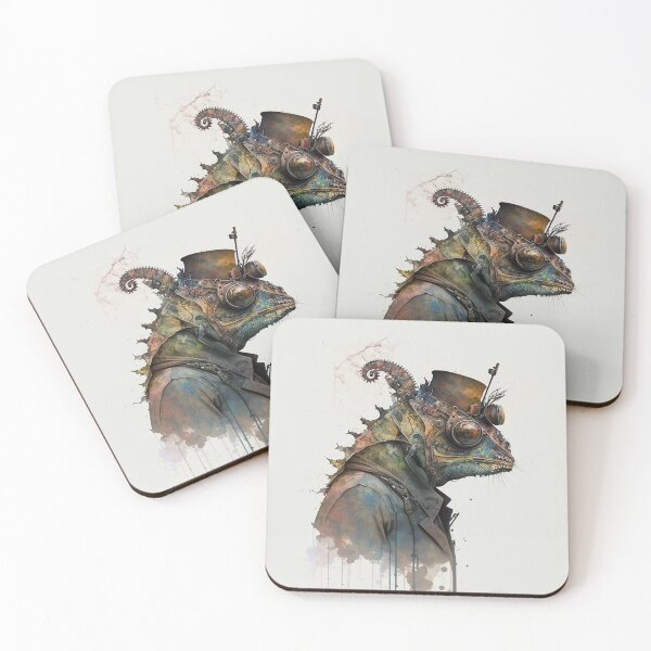 Item preview, Steampunk Animals - Mechanical Chameleon designed and sold by MindAsylum.