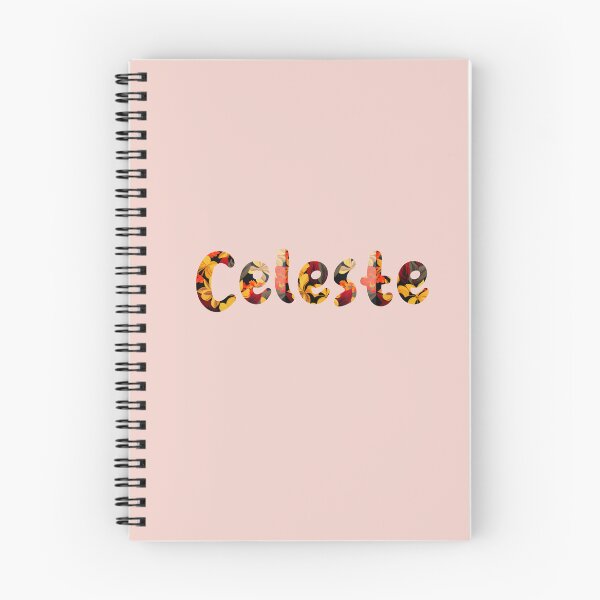 Item preview, Floral Celeste Name : Celeste Name With Flowers  designed and sold by ABCDEmily ©.