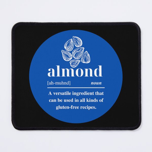 Item preview, Blue Design Almond: A Versatile Ingredient That Can Be Used In All Kinds Of Gluten-Free Recipes. designed and sold by Paul Corps.