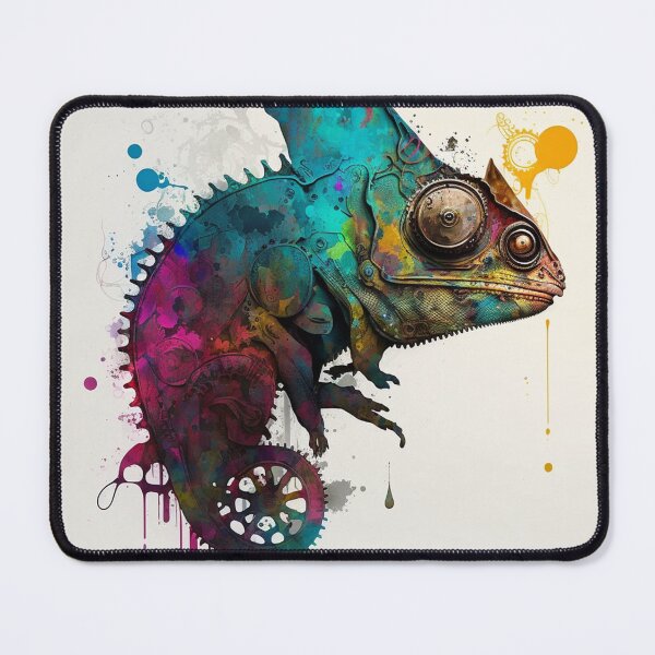 Item preview, Steampunk Animals - Mechanical Chameleon #2 designed and sold by MindAsylum.