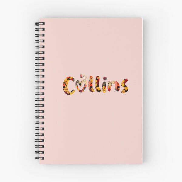 Item preview, Floral Collins Name : Collins Name With Flowers  designed and sold by ABCDEmily ©.