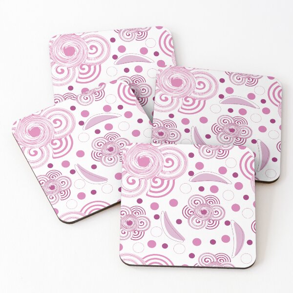 Item preview, pink spirals designed and sold by SunGraphicArt.
