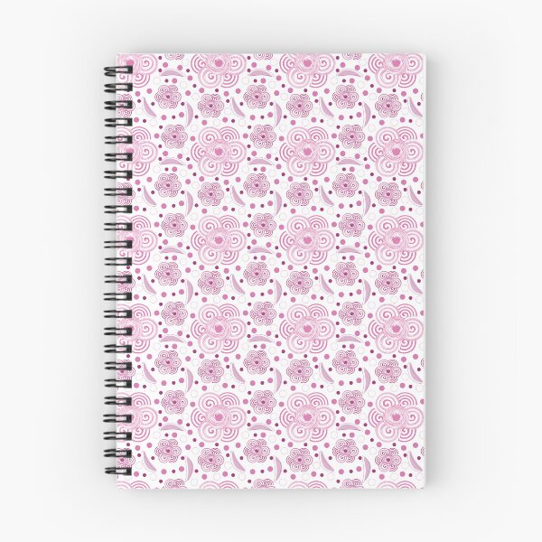 Item preview, pink spirals designed and sold by SunGraphicArt.