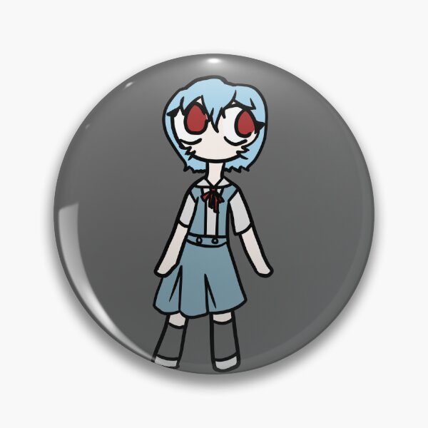 Item preview, Rei Ayanami Neon Genesis Evangelion Simple Chibi Sticker And Others designed and sold by nhitori.