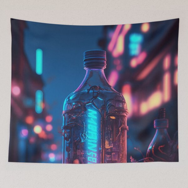 Item preview, CYBERPUNK FUTURE DRINK designed and sold by elnixart.