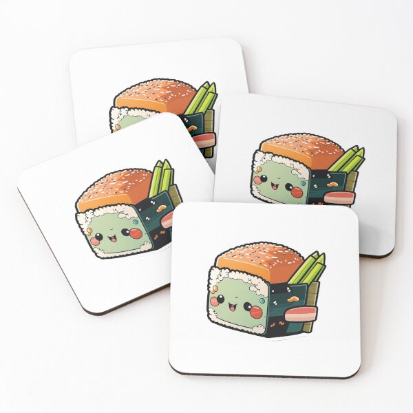 Item preview, The Goofy Sushi Roll designed and sold by Kawaii Kulture Design.