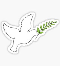 peace dove Sticker