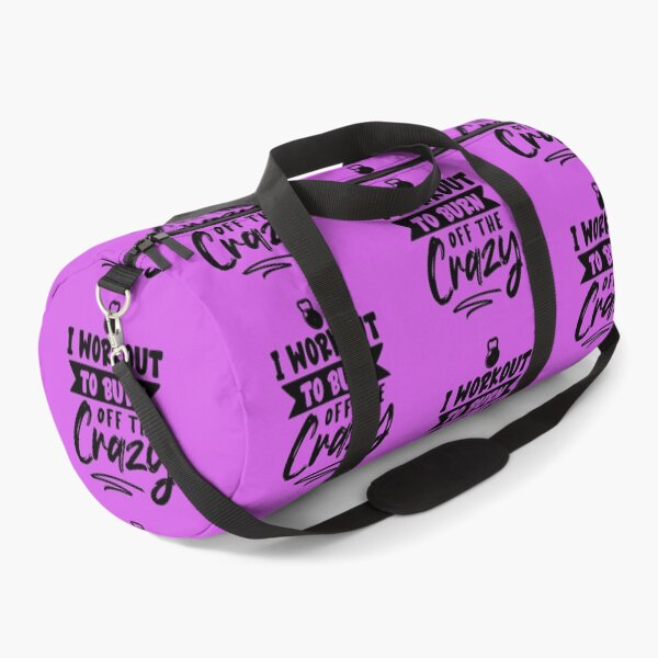 Item preview, I WORKOUT TO BURN OFF THE CRAZY, I WORKOUT TO BURN OFF THE CRAZY designed and sold by angelescar.