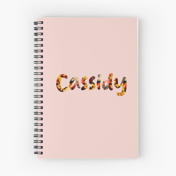 Item preview, Floral Cassidy Name : Cassidy Name With Flowers  designed and sold by ABCDEmily ©.