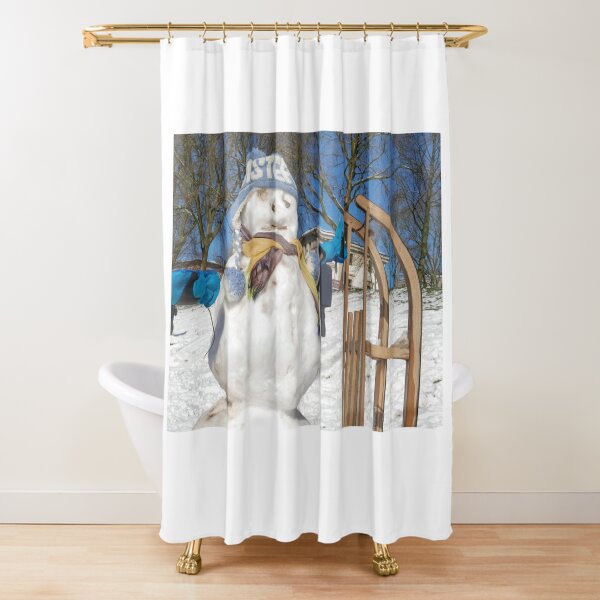 Item preview, Snowman with sled, hat and scarf, Bremen, Germany designed and sold by Torsten  Krüger.