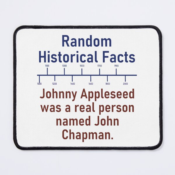 Item preview, Johnny Appleseed Was A Real Person - History Fact designed and sold by CrankyOldDude.