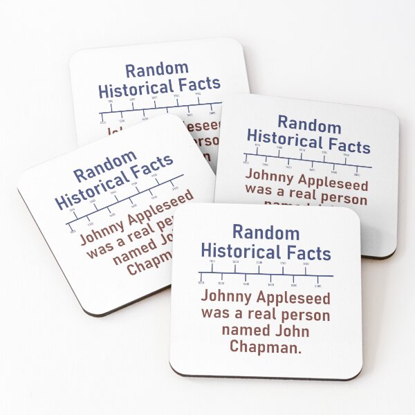 Item preview, Johnny Appleseed Was A Real Person  - History Fact designed and sold by CrankyOldDude.