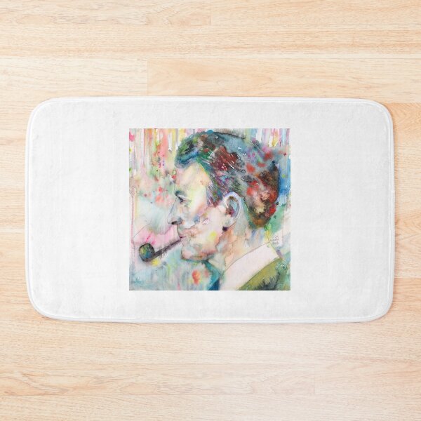Item preview, RAYMOND CHANDLER - watercolor portrait .3 designed and sold by lautir.