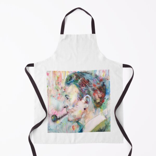 Item preview, RAYMOND CHANDLER - watercolor portrait .3 designed and sold by lautir.