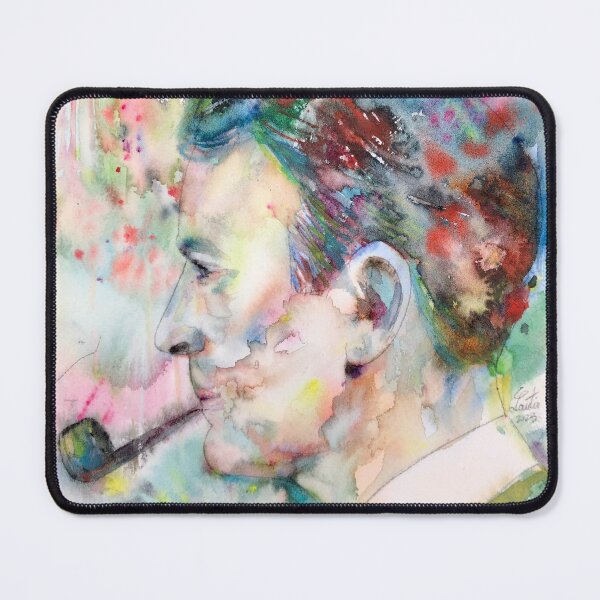 Item preview, RAYMOND CHANDLER - watercolor portrait .3 designed and sold by lautir.