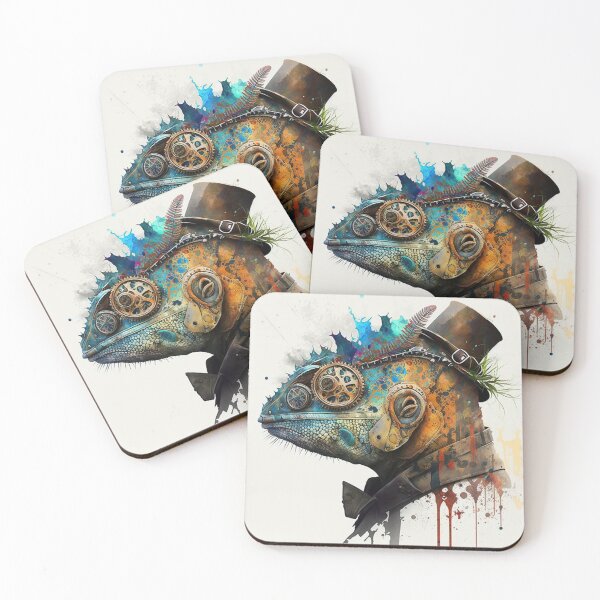 Item preview, Steampunk Animals - Mechanical Chameleon #6 designed and sold by MindAsylum.